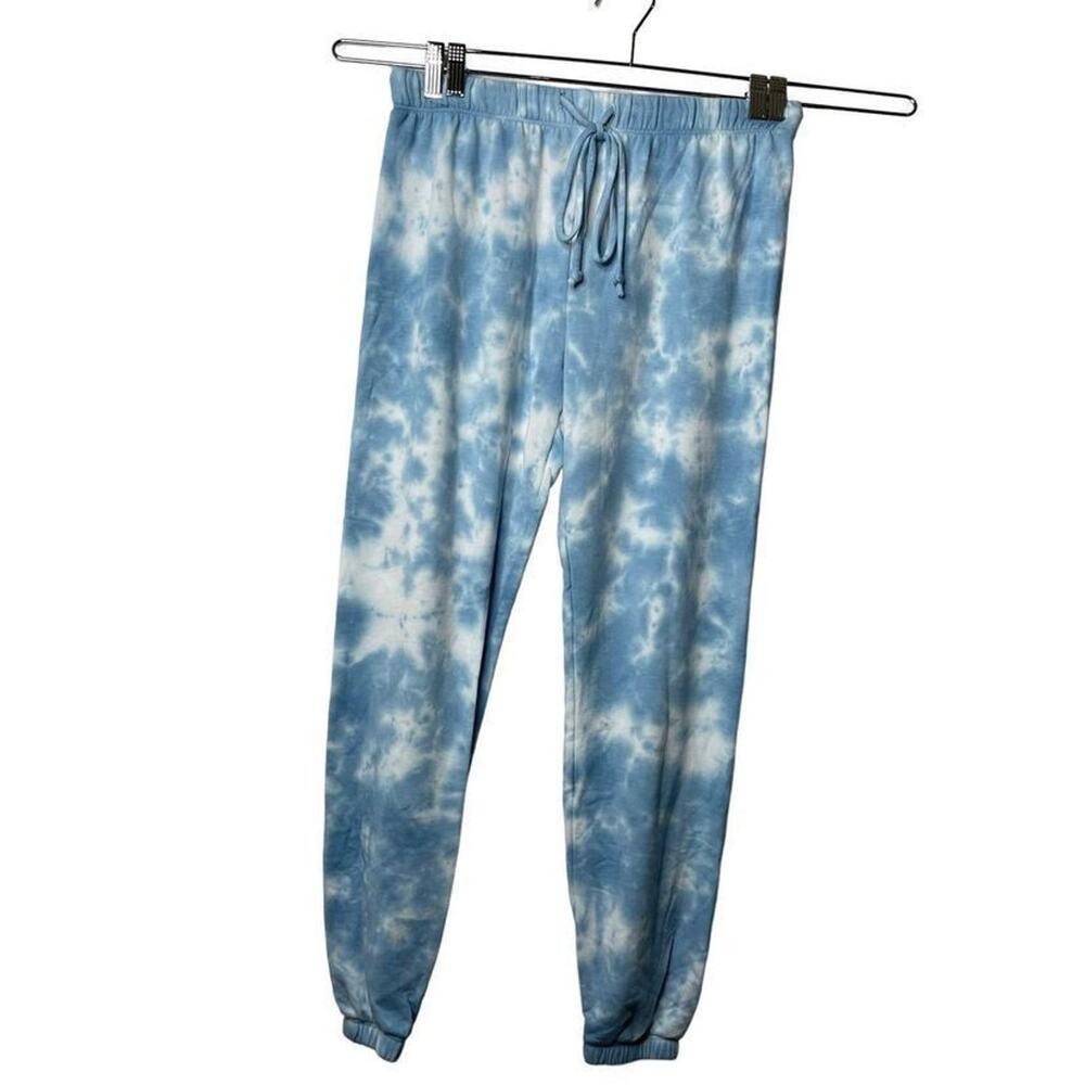 Lulus Womens Tie Dye Jogger Sweatpants Loungewear Pants XS New